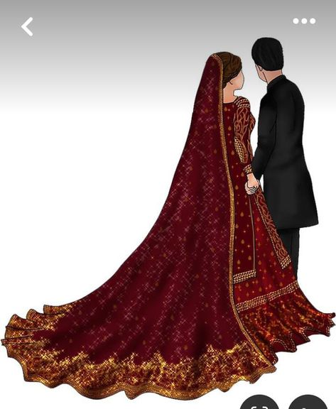 Wedding Couple Photos Cartoon, Bride Illustration Art, Groom Fashion Illustration, Mehndi Card Invitation, Indian Wedding Couple Cartoon, Indian Bride And Groom Illustration, Indian Bride Illustration, Indian Wedding Couple Illustration, Indian Wedding Caricature