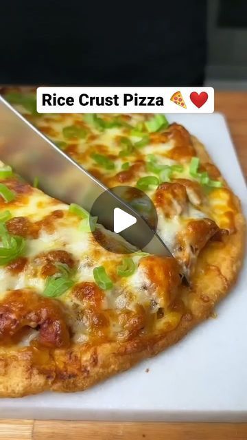 herbsandflavours.in on Instagram: "Rice Crust Pizza 🍕❤️ | No maida pizza | Healthy base pizza 😍💯  Share ↗️ with pizza lovers , a healthy alternative to flour (maida) base.  Treat yourself to a culinary delight with this handcrafted rice crust pizza, made with only the freshest, healthy ingredients and bursting with flavor😋😍  Anyone can cook ✨  Follow @herbsandflavours.in for more such yummy content ❤️  DM for credits ✨   #herbsandflavoursin #pizza #pizzalovers #pizzatime #homemadepizza #pizzarecipe #pizzabase #cheesepizza #cheeselover #cheese #foodporn #foodie #foodiesofinstagram #homemade #healthyfood #foodblogger #mumbaifoodie #mumbaifood #streetfood #streetfoodindia #indianfoodie #indianfood #foodreels #trending #reelsinstagram #recipe #easyrecipe #explorepage #explore #fyp" Leftover Rice Pizza Crust, Rice Crust Pizza, Rice Pizza Crust Recipe, Rice Pizza Crust, Rice Crust, Pizza Healthy, Anyone Can Cook, Healthy Rice, Mumbai Food