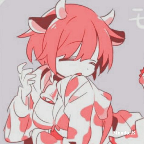 My Profile, Aesthetic Anime, Cow, Red, Anime, Hair