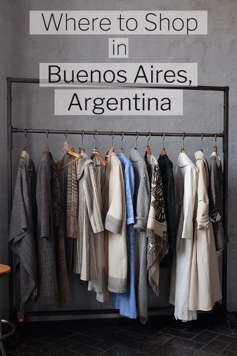 The Best Sustainable and Ethical Fashion Shopping in Buenos Aires, Argentina - Ecocult Buenos Aires Travel, Argentina Culture, Visit Argentina, Portland Travel, Argentina Travel, Shenandoah National Park, Outdoor Quotes, Fashion Revolution, South America Travel