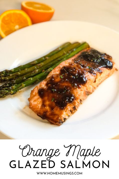 Macro Friendly Dinner Recipes, Macro Friendly Dinner, Seafood Entree, Maple Glazed Salmon, Macro Recipes, Salmon Glaze Recipes, Salmon Soy Sauce, Frozen Salmon, Delicious Seafood Recipes