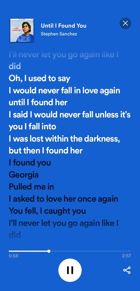 Until I Found You Spotify Aesthetic, Until I Found You Lyrics Aesthetic, I Found Her Song, Until I Found You Spotify, Until I Found Her, Spotify Song Lyrics, Never Fall In Love Again, Fall In Love Again, Quotes Songs