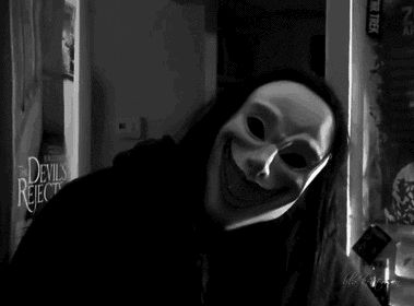 i-kill-u-in-my-mind Horror Gif Scary Wallpaper, Creepy Core Gif, Art The Clown Gif, Horror Gif Scary, Creepy Mask Aesthetic, Melancholic Aesthetic, Horror Gif, Dark Gif, Creepy Photography