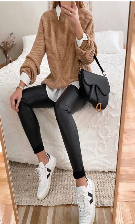 Cold Outfits, Mode Inspo, Casual Winter Outfits, Outfit Inspo Fall, Autumn Outfit, Fall Fashion Outfits, Business Casual Outfits, Mode Inspiration, Oversized Sweater