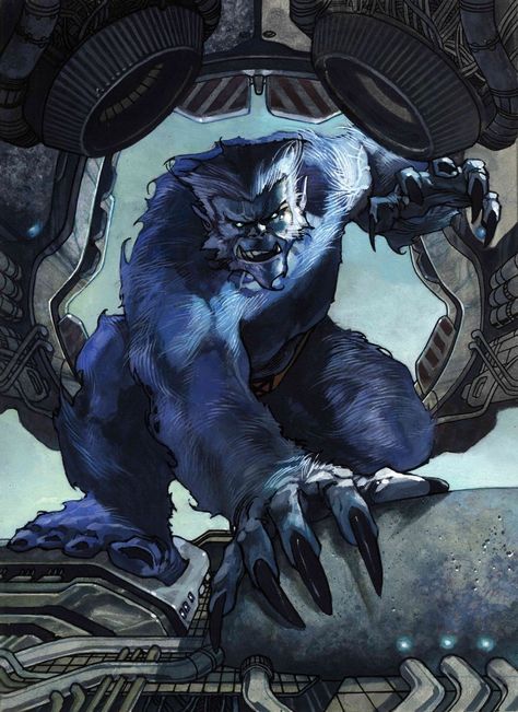 Beast Xmen, Beast Marvel, Marvel Masterpieces, Xmen Art, Man Beast, Marvel Comics Superheroes, Marvel Comic Character, Uncanny X-men, Marvel Comics Art