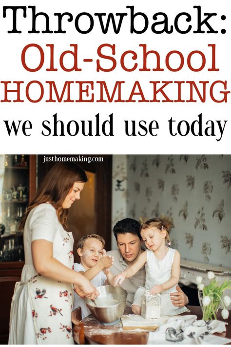 Homemaking Skills To Learn, Old Fashioned Homemaking, How To Live Simply, Old Fashion Living, Homemaking Aesthetic, Homemaking Skills, 50s Housewife, Happy Homemaking, Christian Homemaking