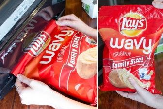 Potato Chip Storage Ideas, Food Saver Hacks, Food Saver Vacuum Sealer, Vacuum Sealing Food, Yogurt Pops, Vacuum Sealer Bags, Hair Care Products Professional, Vacuum Sealer, Best Vacuum