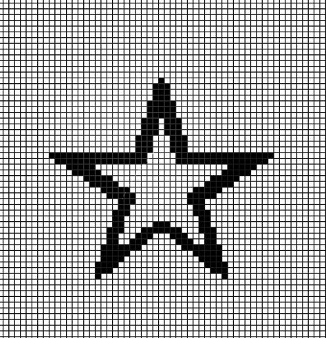 Pixel art Pixel Art Sun And Moon, Swirl Pixel Art, Crochet Star Grid, Star Pixel Grid, Stars Alpha Pattern, Star Grid Pattern, Star Alpha Pattern, Grunge Pixel Art, Black Pixel Art