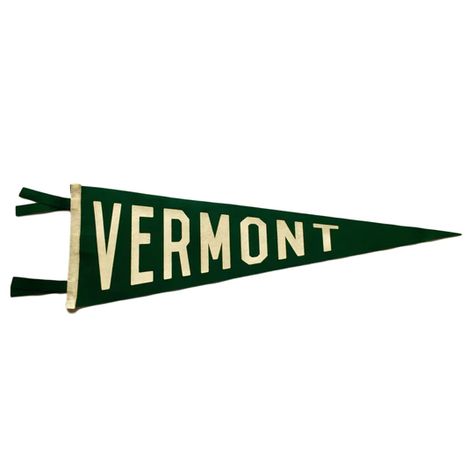 Vermont Wool Pennant – Common Deer Beer Jelly, College Pennants, Solstice Art, Pennants Vintage, Burlington Vermont, Felt Pennants, Pennant Flag, Home Decor Shop, Field Day