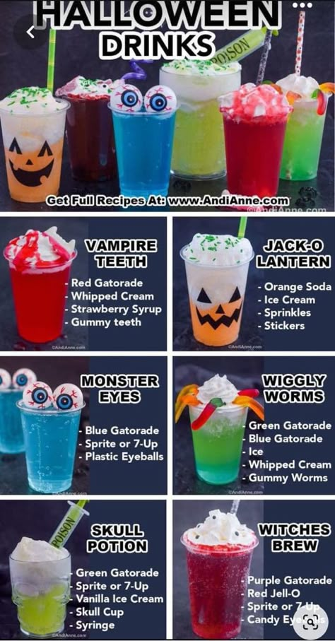 Black Stone Fall Recipes, Potion Drinks Halloween, Halloween Themed Drinks For Kids, Halloween Food And Drink Ideas, Halloween Ideas 2023, Halloween Theme Desserts, Hallowen Food Ideas, Halloween Food Ideas For Parties Dinners, Halloween Themed Food For Party