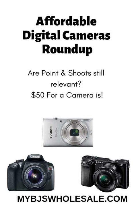 Affordable Camera Roundup Cheap Cameras, Budget Friendly Travel, Thrifty Living, Travel Camera, New Camera, Study Photography, Photography Basics, Side Gigs, Point And Shoot Camera