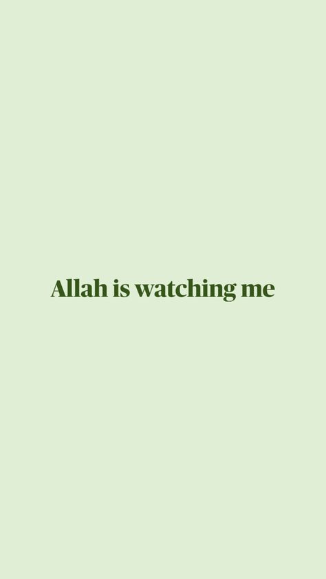 Allah is watching me, my all deeds either good or bad. So, we shall try to practice goods in the world. Allah Is Watching Me, Islamic Quotes Wallpaper, Wallpaper Quotes, Islamic Quotes, Inspirational Quotes, The World, Quotes