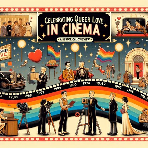 Celebrating Queer Love in Cinema: A Historical Overview https://shava.co/blogs/shava/celebrating-queer-love-in-cinema-a-historical-overview #Blog #SocialMediaForChange #Pride #bi #bisexual #dragqueen #gay #gayboy #gaypride #instagay #lesbian #lgbt #lgbtq #lgbtqia #love #loveislove #makeup #nonbinary #pride #LoveWins Queer Cinema, Queer Love, Lgbtqia Pride, Pride Collection, Full Spectrum, Christmas Collection, Love Stories, Gay Pride, Thought Provoking