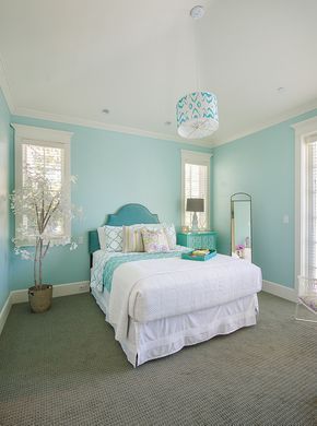 Living Room Paint Color Ideas Blue, Girls Bedroom Paint, Teal Rooms, Turquoise Room, Bedroom Turquoise, Gold Bedroom Decor, Room Wall Colors, Gold Bedroom, Room Paint Colors