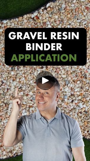 288K views · 2.9K reactions | How to Apply PourOn Gravel Resin Binder #60seconddiy #resin #path #application #pathway #driveway #home #exteriordesign #modern #trendy #howto #diy #prep #pour #on #gravel #binder #structure #architecture #project #spring #garden #wow #omg #foryou #like #follow #subscribe #mrandmrsdiy | Mr and Mrs DIY | Mr and Mrs DIY · Original audio Pebble Walkway Pathways, Gravel Front Garden Ideas, Best Gravel For Driveway, Resin Bonded Gravel, Gravel Resin, Resin Gravel, Pea Gravel Garden, Pebble Landscaping, Gravel Walkway