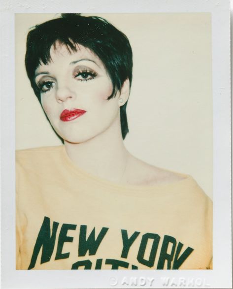 Warhol Polaroids, Andy Warhol Polaroids, Andy Warhol Portraits, Liza Minnelli, Photographers Gallery, Celebrity Culture, Polaroid Pictures, Jean Michel Basquiat, David Hockney