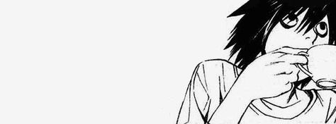 Lawliet Mangacore Header, Manga Header, Anime Header, Facebook Header, Best Movie Lines, Cute Twitter Headers, Twitter Header Pictures, Twitter Header Aesthetic, L Lawliet