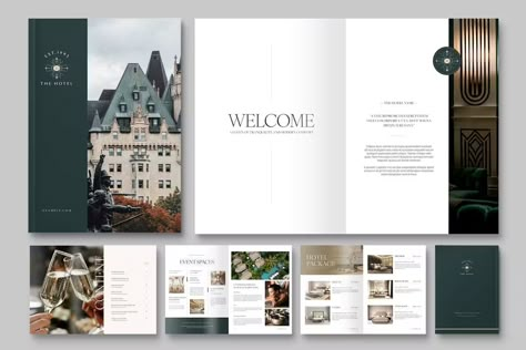 Hotel Booklet Design, Events Brochure Design, Real Estate Leaflet Design, Hotel Information Booklet, Hotel Catalog Design, Luxury Hotel Graphic Design, Luxury Property Brochure, Luxury Hotel Brochure, Hotel Flyer Design