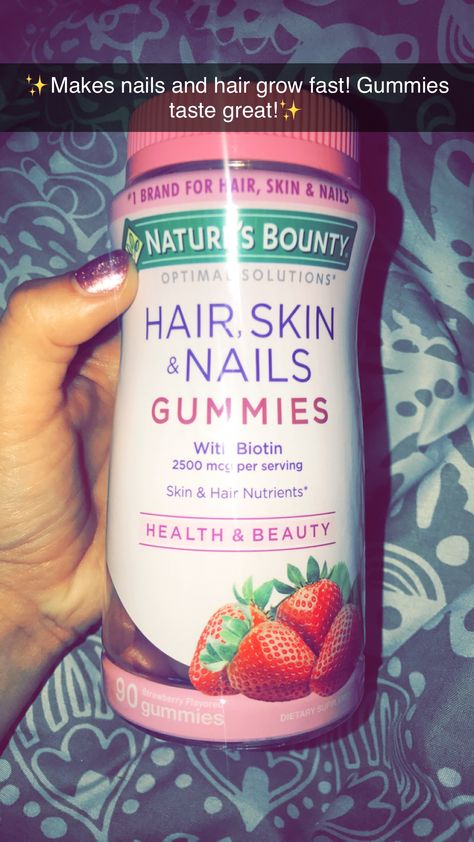 #hair #skin #nails #gummies #vitamins #hairgrowth Hair Skin Nails Gummies, Hair And Nails Vitamins, Good Vitamins For Women, Hair Nutrients, Vegetable Juices, Nail Vitamins, Hair And Nail Salon, Bath N Body Works, Gummy Vitamins