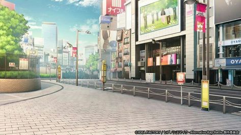 Anime Stage Background, Gacha Stage Background, Backgrounds Gacha, Gacha Backgrounds Outside, Greenscreen Ideas, Gacha Background, Street Background, Background Anime, Episode Interactive Backgrounds