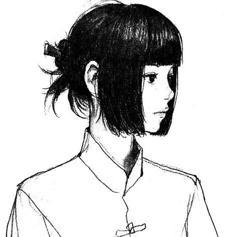 Darwin's Game, Semi Realistic, Group Chat, A Girl, Bangs, Hair, Black