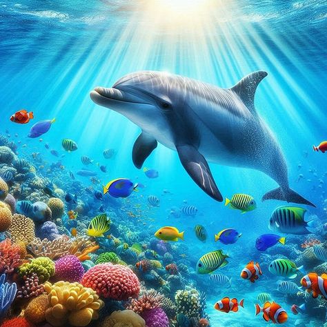 Florida Dolphins, Dolphin Images, Marine World, Dolphin Art, Fav Products, Batman Pictures, Cats Photos, Marine Art, Fish Wallpaper