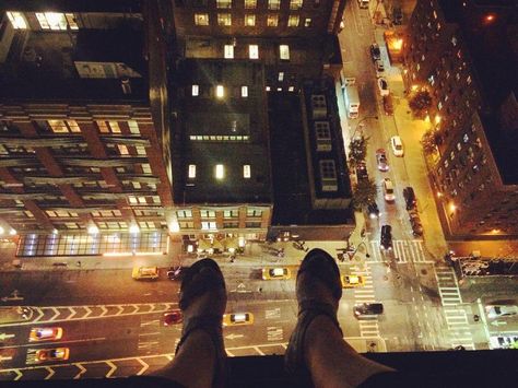 View From Top Of Building Looking Down, Top Of A Building Looking Down, Top Of Building Looking Down, Buildings From Below, Building From Above, People From Above, A View From The Top, Rooftop City, Climbing Pictures