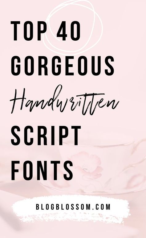 Top 40 Gorgeous Handwritten Script Fonts 👉 Save This Pin, Then Elevate Your Designs on Our Site number tattoo designs script fonts, letter style tattoo script fonts design, dafont fonts aesthetic script, hand drawn script fonts, display script fonts, script fonts elegant, script fonts examples, script fonts easy to read, free elegant script fonts, wedding invitations elegant formal script fonts Pretty Writing Fonts, Free Hand Fonts, Cursive Fonts For Tattoos, Handwritten Fonts Free, Slogan Ideas Design Lettering, Pretty Fonts Alphabet, Handwriting Fonts Free, Best Handwritten Fonts, Canva Fonts Aesthetic