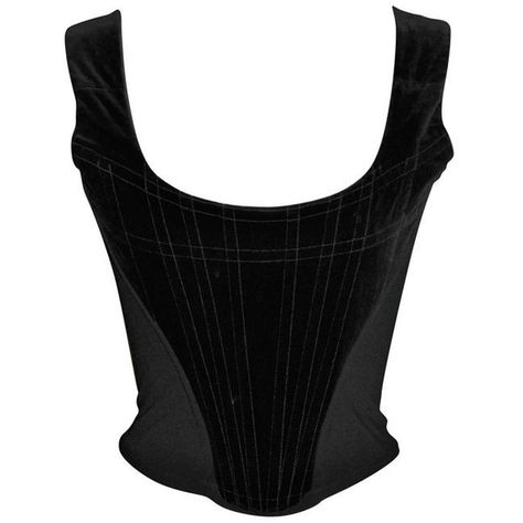 Pre-owned Vivienne Westwood Bustier top ($1,875) ❤ liked on Polyvore featuring tops, corsets, shirts, accessories, corsages, corset shirt, bone corset, bustier corset, corset bustier and black bustier top Vivienne Westwood Tops, Black Bustier Top, Png Clothes, Corset Shirt, Black Corset Top, Black Bustier, Corset Tops, Corset Style Tops, Corset Bustier