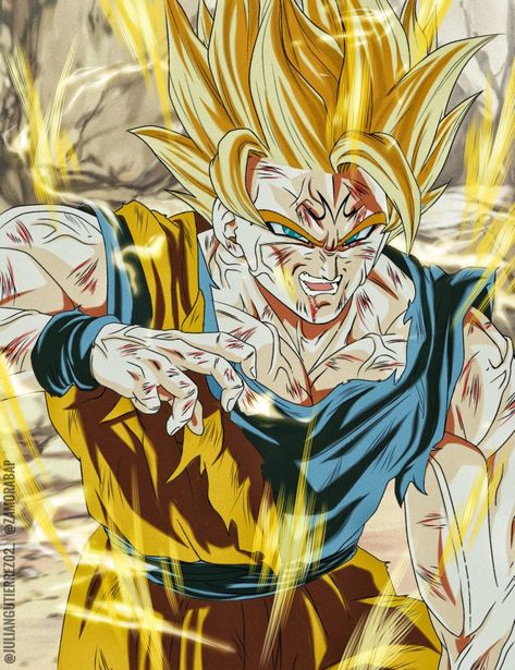 Majin Goku, Dbs Characters, Evil Goku, Dragonball Art, Dbz Characters, Dragon Ball Painting, Dragon Ball Super Wallpapers, Dragon Images, Dragon Ball Super Goku