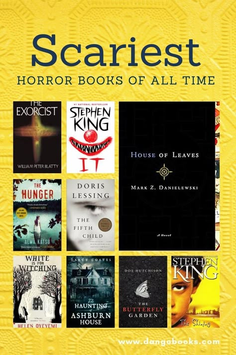 Best Horror Story Books, Best Books To Read Horror, Books To Read Horror Novels, Good Scary Books, Thriller Horror Books, Creepy Books To Read, Horror Book Recs, Horror Books Recommendations, Good Horror Books