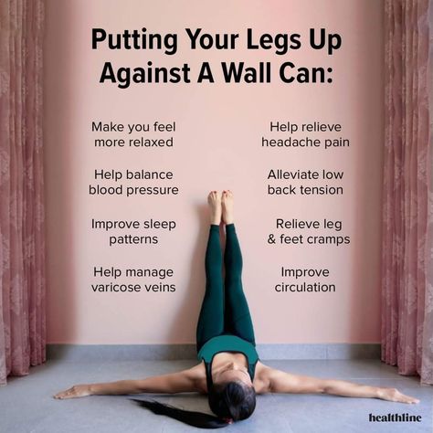 How To Help Cramps, Wall Yoga, Legs Up The Wall, Leg Cramps, How To Relieve Headaches, Phoenix Rising, Leg Pain, Restorative Yoga, Improve Circulation