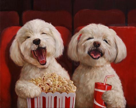 Contemporary Realism, Lucia Heffernan, Lovely Images, Puppy Art, Corgi Butts, Yorkie Poo, Animals Artwork, Homemade Treats, Amazing Art Painting