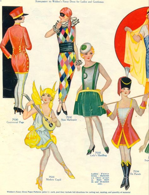 Vaudeville Costume, Pixel Fashion, 1920s Outfits, Diy Halloween Costumes For Women, Vintage Halloween Costume, Masquerade Costumes, 20th Century Fashion, Costume Patterns, Art Deco Posters