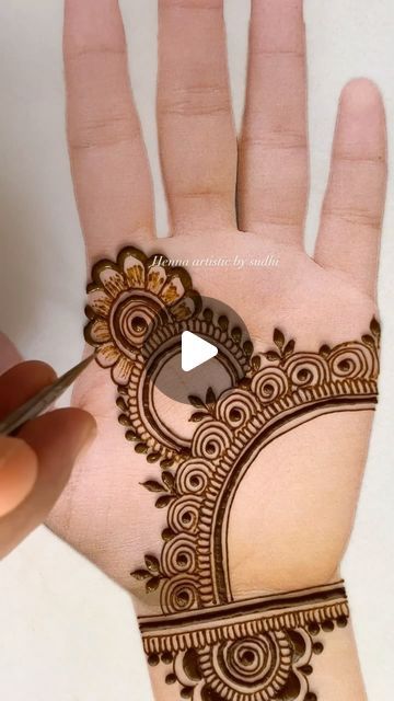 4.9M views · 214K likes | Henna artistic by sudhi on Instagram: "Mehndi   .  #hennadesigns #henna #mehndi #mehndidesigns #mehendi #mehendidesign #mehendiart #hennaart #mehandi #mehandidesign #mehandidesigns #mehandiart #hennaartist #reels #reelsinstagram #reelitfeelit #teej #eid #mehendireels #mehndihenna #trending #karwachauth #arabic #arabicmehndi #arabichenna" Bell Mehndi Design, Trending Mehandi Designs, Teej Mehendi Design, Teej Mehendi, Mehendi Arts, Arabic Henna, Food Drawings, Arabic Mehndi, Unique Mehndi Designs