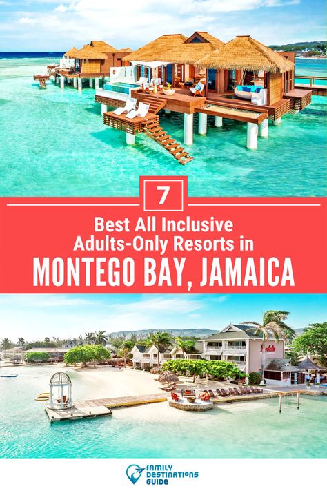 7 Best All Inclusive Adults-Only Resorts in Montego Bay Top All Inclusive Resorts, Jamaica All Inclusive, Best Family Resorts, Cornwall Beaches, Jamaica Resorts, Best All Inclusive Resorts, Montego Bay Jamaica, All Inclusive Vacations, Family Destinations