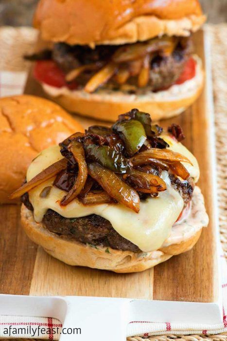 Recipe Index - A Family Feast® - Page 35 Grilled Hamburger Recipes, Best Hamburger Recipes, Southwest Burger, Grilling Recipes Sides, Hamburgers Grilled, Grilled Ham, Grilled Steak Recipes, Burger Sliders, Grilled Burgers