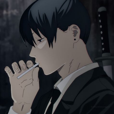 Chainsawman Profile Picture, Aki Chainsaw Man Icon, Aki Side Profile, Aki Hayakawa Icon, Chainsawman Pfp, Aki Pfp, Anime Picture Hd, Male Profile, Joker Pics