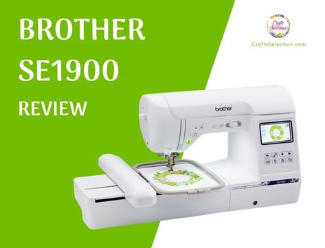 Brother SE1900 Sewing and Embroidery Machine Review Brother Se1900, Embroidery Machine Reviews, Diy T Shirt Printing, Best Embroidery Machine, Sewing And Embroidery, Brother Embroidery Machine, Brother Sewing Machines, Lazy Daisy Stitch, Basic Stitches