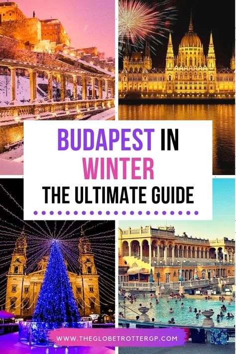 Portugal Winter, Budapest Winter, Winter City Break, Budapest Travel Guide, Winter In Europe, Europe In Winter, Things To Do In Budapest, To Do In Budapest, Budapest City