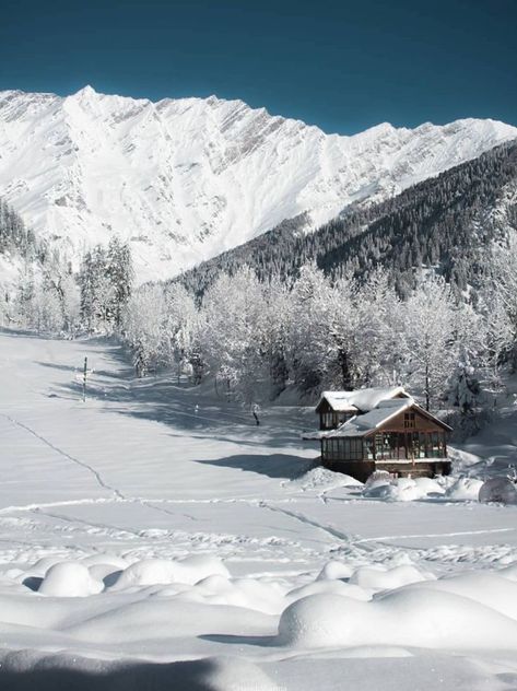 Snow in Solang Valley Manali. Solang Valley Manali, Travel In India, Cabin, India, Travel