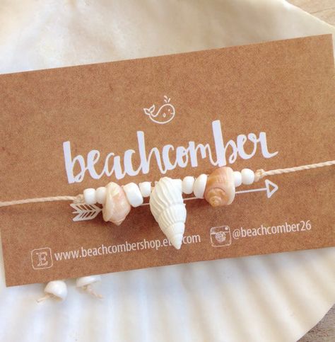 Beach Bracelet, Kay Jewelry, Shell Crafts Diy, Beach Anklets, Beach Bracelets, Seashell Jewelry, Summer Bracelets, Beach Crafts, Seashell Crafts