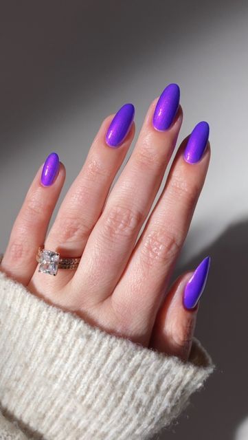 Purple Nails Summer, Nails Summer Nails, Electric Purple, Nail Design Inspiration, Nails Summer, On My Mind, Purple Nails, Nail Trends, Nail Artist