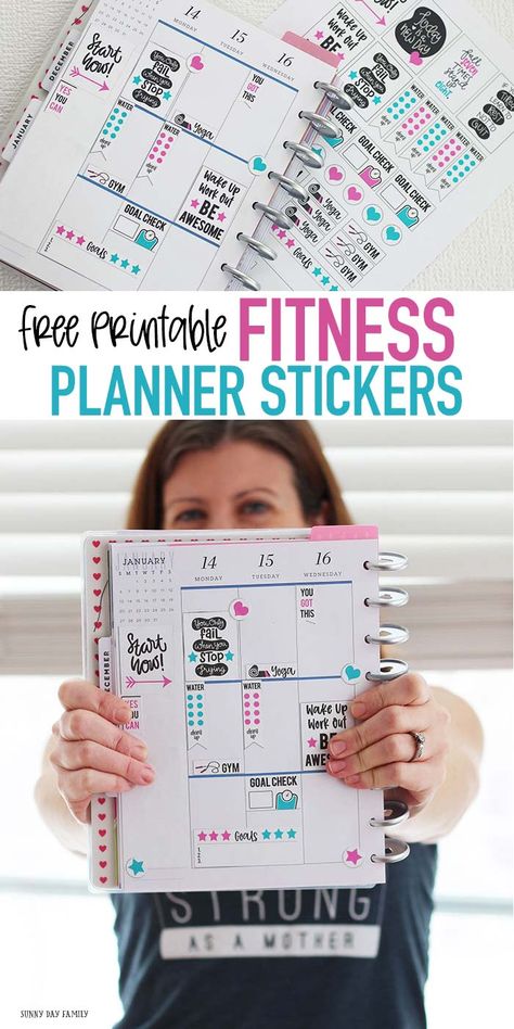 FREE printable fitness planner stickers to fit Happy Planner and more! These fitness planner stickers are perfect to track workouts, fitness goals, and more. LOVE these for staying motivated! #ad #FitAtPlanetFitness #PlanetFitness #plannerstickers #planner #plannerlove Ywam Kona, Yoga Flexibility Workout, Workout Logs, Fitness Printables, Fitness Journal Printable, Planer Organisation, Organized Planner, Fitness Planner Stickers, Fitness Stickers