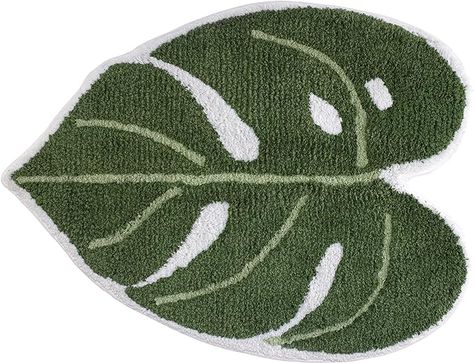 Amazon.com: Avanti Linens - Bath Mat, Cotton Bath Rug, Leaf Inspired Home Decor (Viva Palm Collection) : Home & Kitchen Leaf Silhouette, Towel Rug, Target Rug, Green Bedding, Cotton Bath Rug, Modern Bathroom Decor, Bath Mat Sets, Tropical Design, Bath Mat Rug