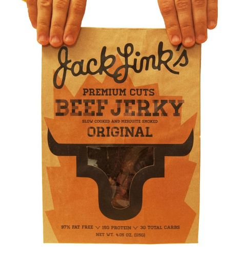 Jerky Packaging, Grocery Design, Hot Sauce Packaging, Meat Packaging, Best Beef Jerky, Sauce Packaging, Jack Links, Gourmet Meat, Beautiful Packaging Design