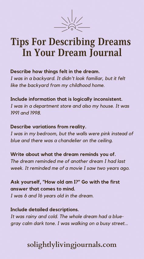 Purple, black text, graphic of sun and moon at top Dream Interpretation Symbols, Dream Journaling, Dream Analysis, Understanding Dreams, Dream Diary, Writers Notebook, Commonplace Book, Life Guide, Dream Symbols