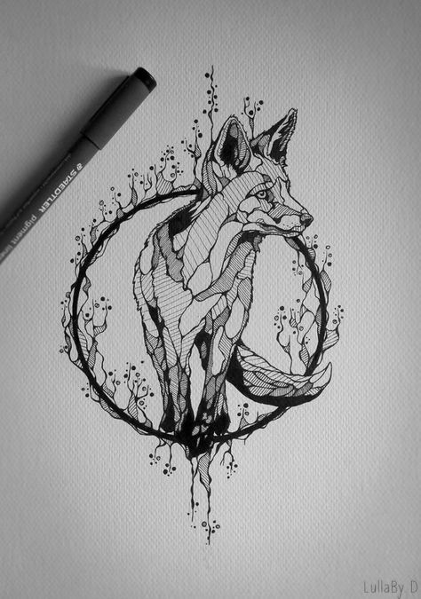 Designspiration — Design Inspiration Tattoo Zeichnungen, Cat Tattoos, Tiny Tattoo, Fox Tattoo, Desenho Tattoo, Sleeve Tattoo, Pen Art, Mini Tattoos, Animal Tattoos