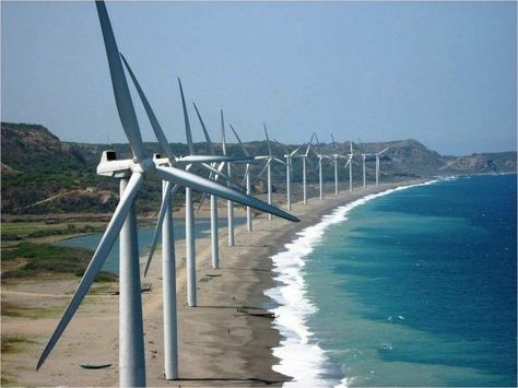 Bangui Windmills Ilocos Norte, Home Wind Power, Ilocos Norte Philippines, What Is Wind, Building A Wind Turbine, Ilocos Norte, Eco Tourism, Travel Points, Wind Turbines