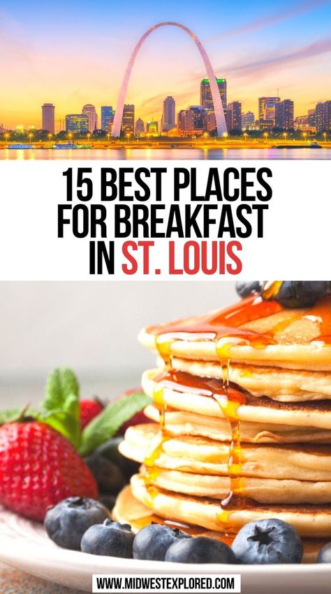 15 Best Places for Breakfast in St. Louis St Louis Food, St Louis Restaurants, Missouri Travel, Breakfast Places, Brunch Places, North America Travel Destinations, Usa Travel Guide, Brunch Spots, Usa Travel Destinations